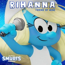 封面 Rihanna - Friend Of Mine (from the Smurfs Movie Soundtrack)
