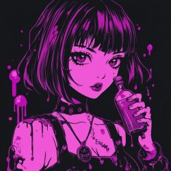 封面 velours - love potions (slowed & reverb)