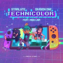 封面 STARLYTE & Division One & Miss Lina - Technicolor