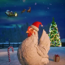 封面 J.Geco - Christmas Chicken (Merry Chickmas)