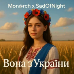 封面 Mon@rch & SadOfNight - Вона з України