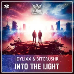 封面 IDYLIXX & BITCRUSHR - Into The Light (Hardstyle)