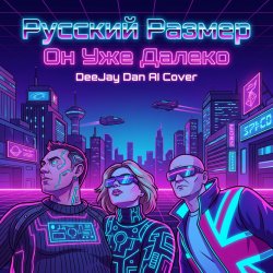 封面 Он уже далеко (DeeJay Dan AI Synthwave Cover 4)