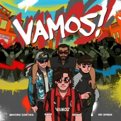 封面 Whisnu Santika & hbrp & KEEBO & MC Spyder - Vamos!