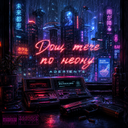 封面 Дощ тече по неону (Cyberpunk)