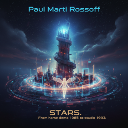 封面 Paul Marti Rossoff - STARS.  Mix from home demo 1985 to studio 1993. Remastered 2019
