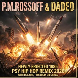 封面 P.M.Rossoff & DaDeD - Newly Erected 1985. Psy-Industrial Rap Remix 2026. Radio Edit