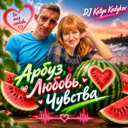 封面 DJ Katya Kadykov - Арбуз , Любовь, Чувства