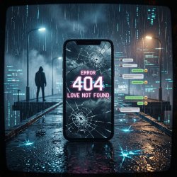 封面 Vasilii CECEGOV & Atom - Ошибка 404_ любовь не найдена