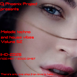 封面 Dj Phoenix Project - [MT&HV52]Melodic Techno&House Vibes vol.52