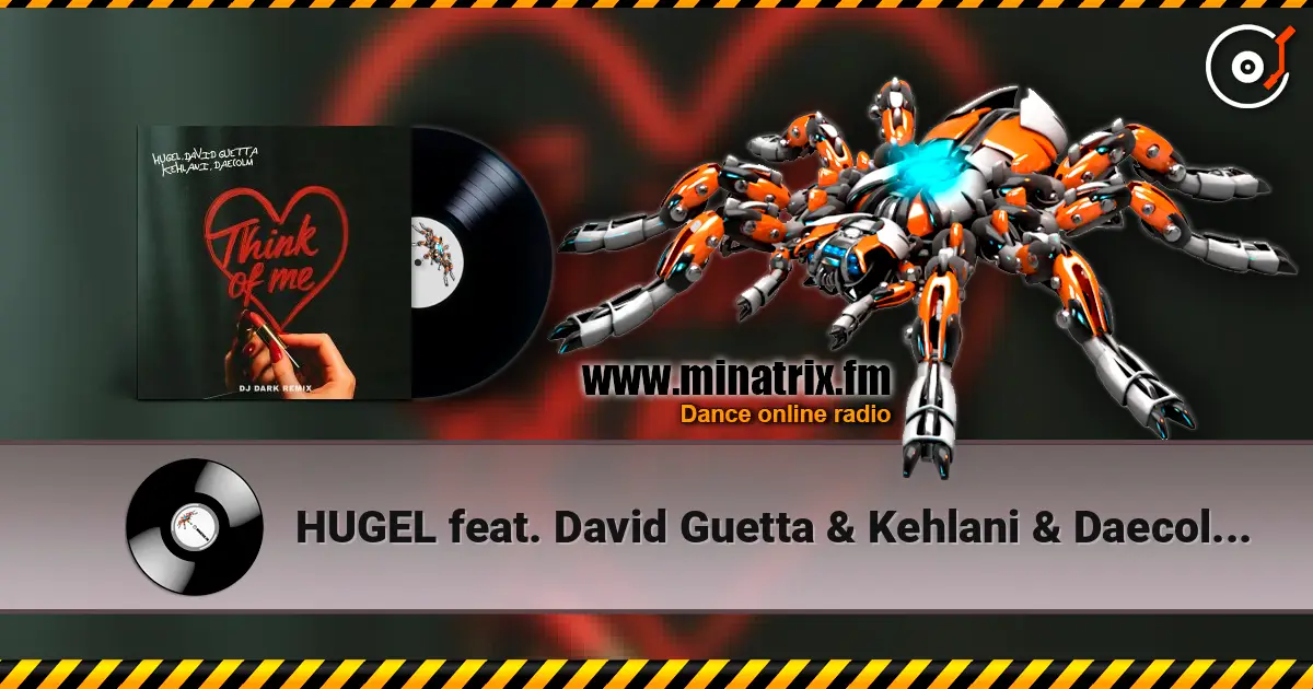 HUGEL feat. David Guetta & Kehlani & Daecolm - Think Of Me (Dj Dark Remix) listen online in high quality | Minatrix.FM