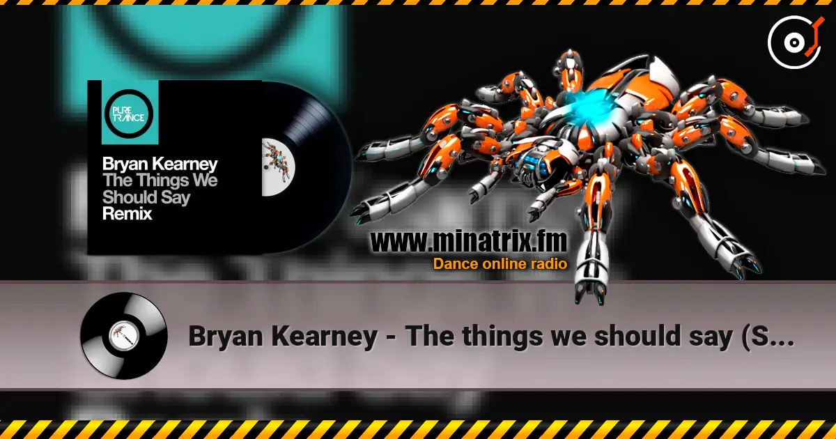 Bryan Kearney - The things we should say (Solarstone Pure remix) 高品质在线收听 | Minatrix.FM