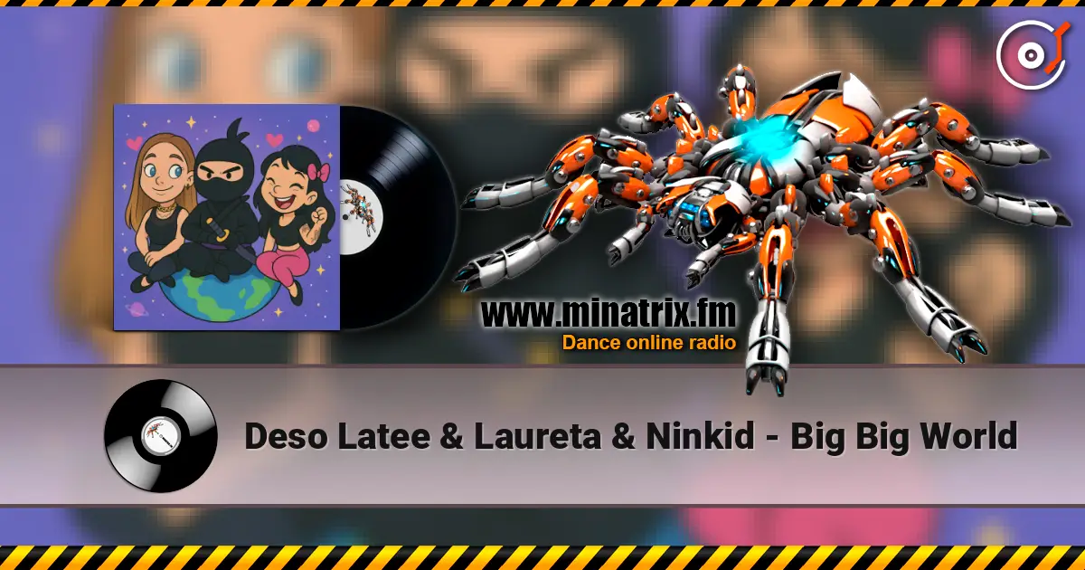 Deso Latee & Laureta & Ninkid - Big Big World 高品质在线收听 | Minatrix.FM