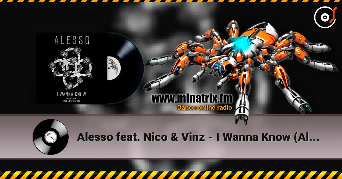 Alesso feat. Nico & Vinz - I Wanna Know (Alesso & Deniz Koyu Remix) 高品质在线收听 | Minatrix.FM