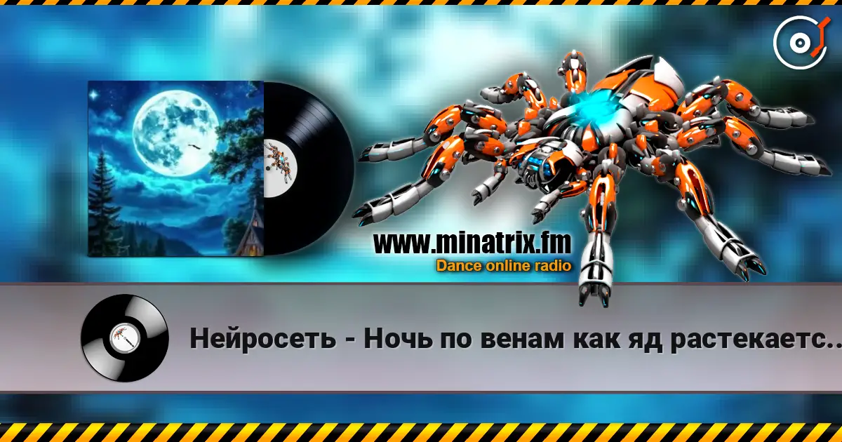 Нейросеть - Ночь по венам как яд растекается тихо 高品质在线收听 | Minatrix.FM