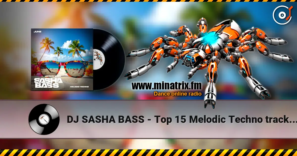 DJ SASHA BASS - Top 15 Melodic Techno tracks June 2026 高品质在线收听 | Minatrix.FM