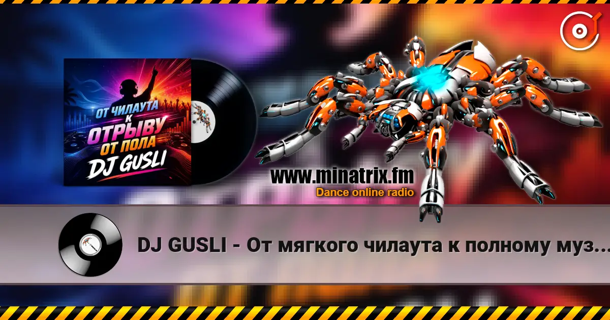 DJ GUSLI - От мягкого чилаута к полному музыкальному разгрому 高品质在线收听 | Minatrix.FM