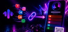 Minatrix.FM 全新更新：所有社交媒体汇聚于一个链接
