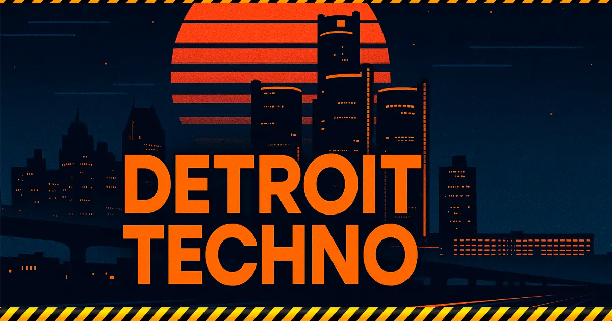 Detroit Techno：Juan Atkins、Derrick May、Kevin Saunderson —— Techno 音乐的基石