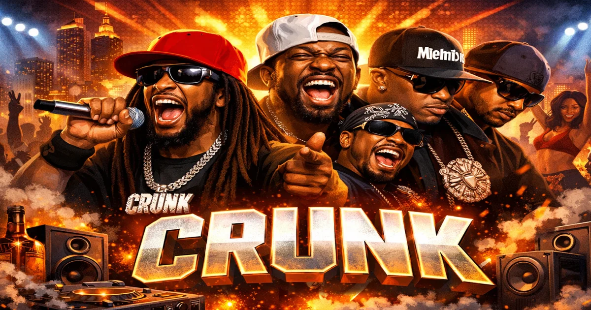 音乐流派 Crunk：历史、特点及其对嘻哈文化的影响