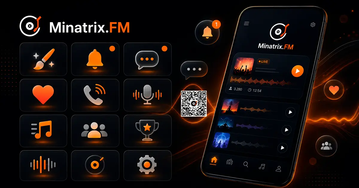 Minatrix.FM 重大更新：Android 应用迈入新时代，艺人推荐机制全面升级
