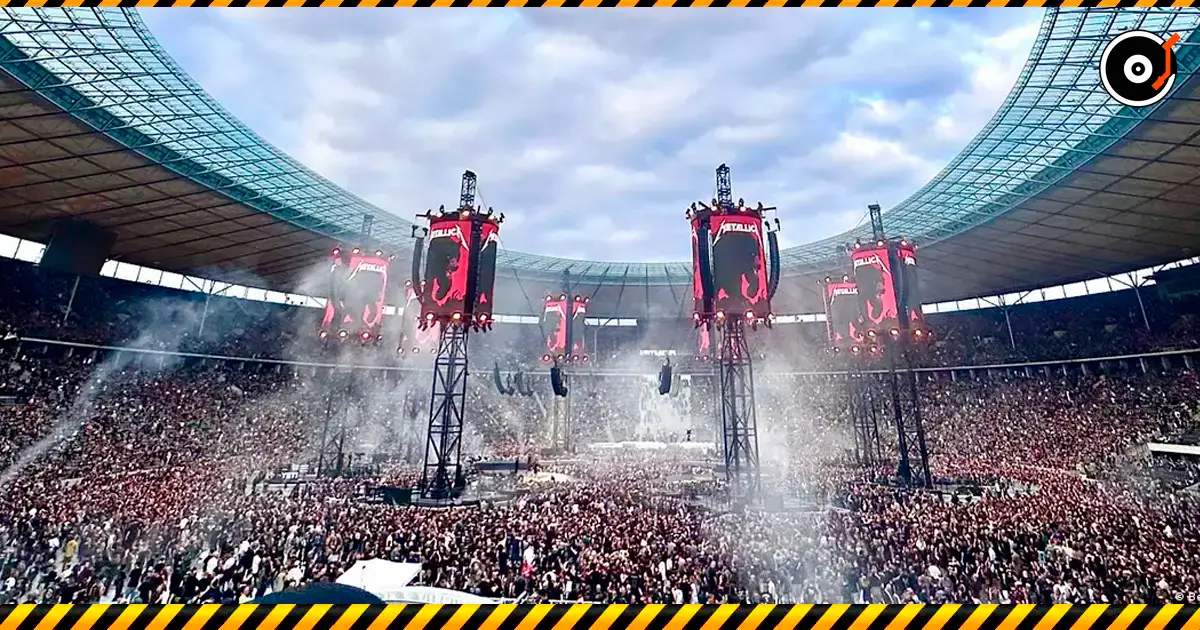Metallica 刷新柏林奥林匹克体育场纪录